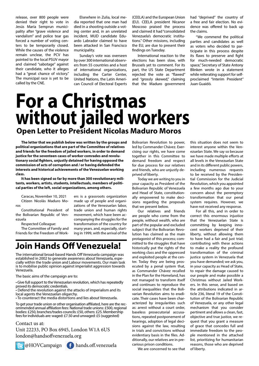 Hands Off Venezuela tweet media