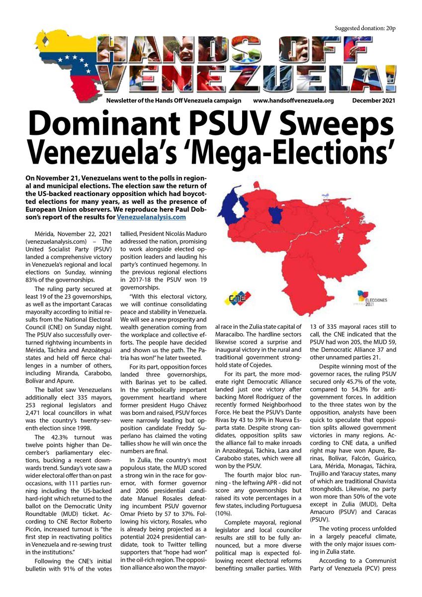 Hands Off Venezuela tweet media