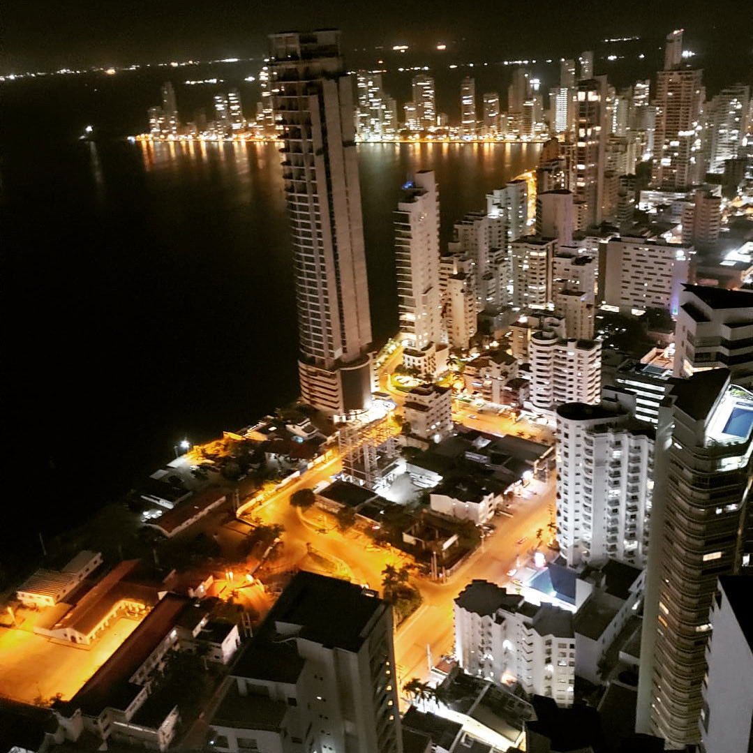 Strawrichocke's tweet photo. ⚜️A lovely view from the rooftop of my hotel in Cartagena. ⚜️ https://t.co/f27tTuYRxZ