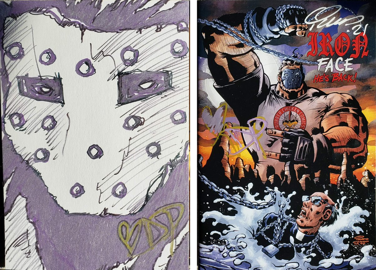 Just got my #Ironface comic from <a href="/SourKoolaidShow/">Dan the Paul</a>!

Figured I would share the insert that was included.