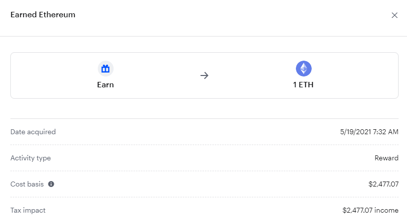 TheRealRobertB5's tweet photo. @CoinbaseSupport 
Coinbase is falsely reporting on my tax info that they awarded me 1 free Ethereum (I wish).  This was in reality a failed sell transaction during website issues.  Filed 2 tickets now trying to get this resolved before year end/taxes, no luck yet. https://t.co/khUHgpxpN4