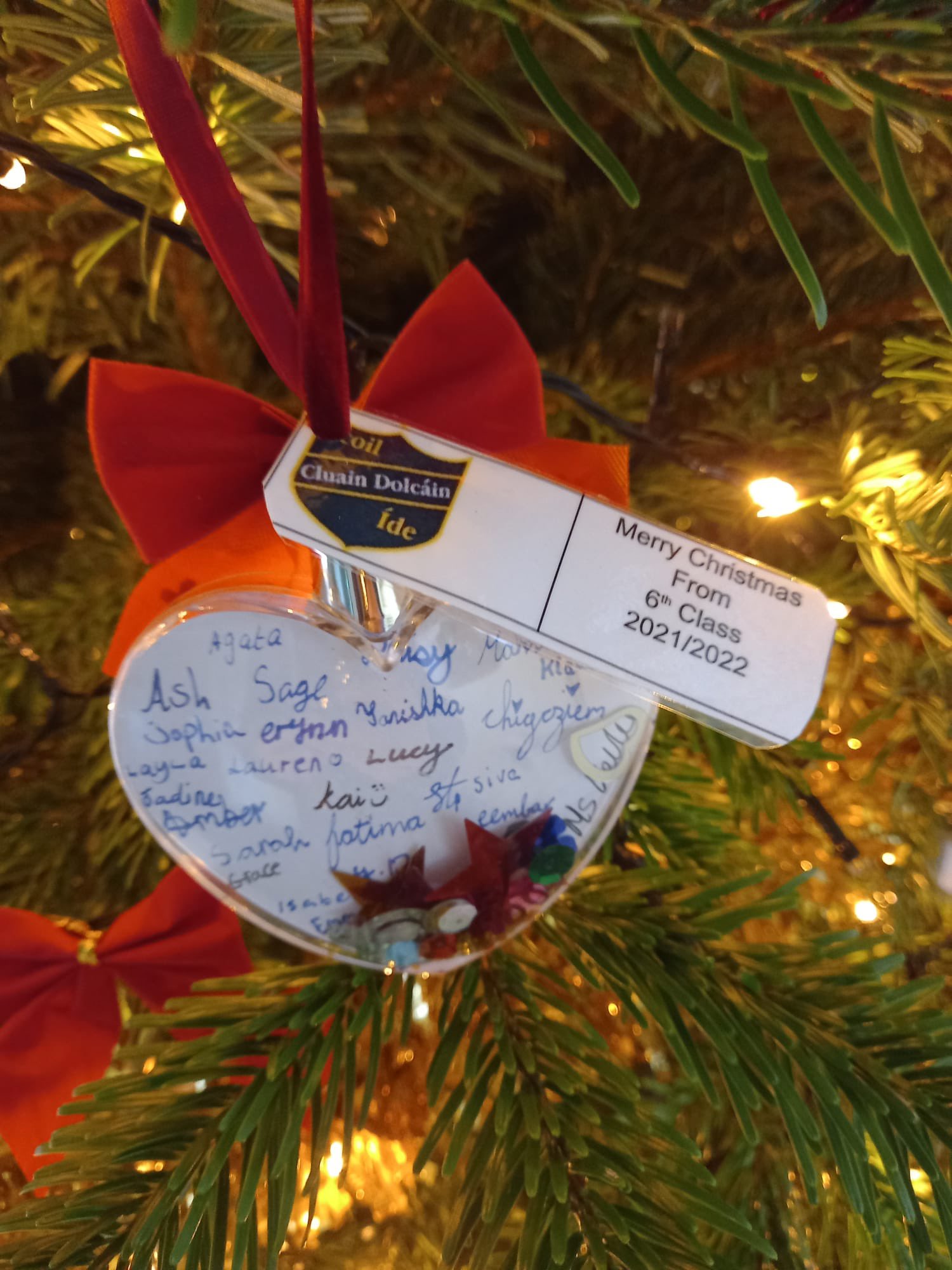 Kai Christmas 2022 Scoil Ide On Twitter: "Beautiful Decorations Created By 6Th Class Girls For  Our School Christmas Tree 🎄 Https://T.co/U6Hgzlnb23" / Twitter