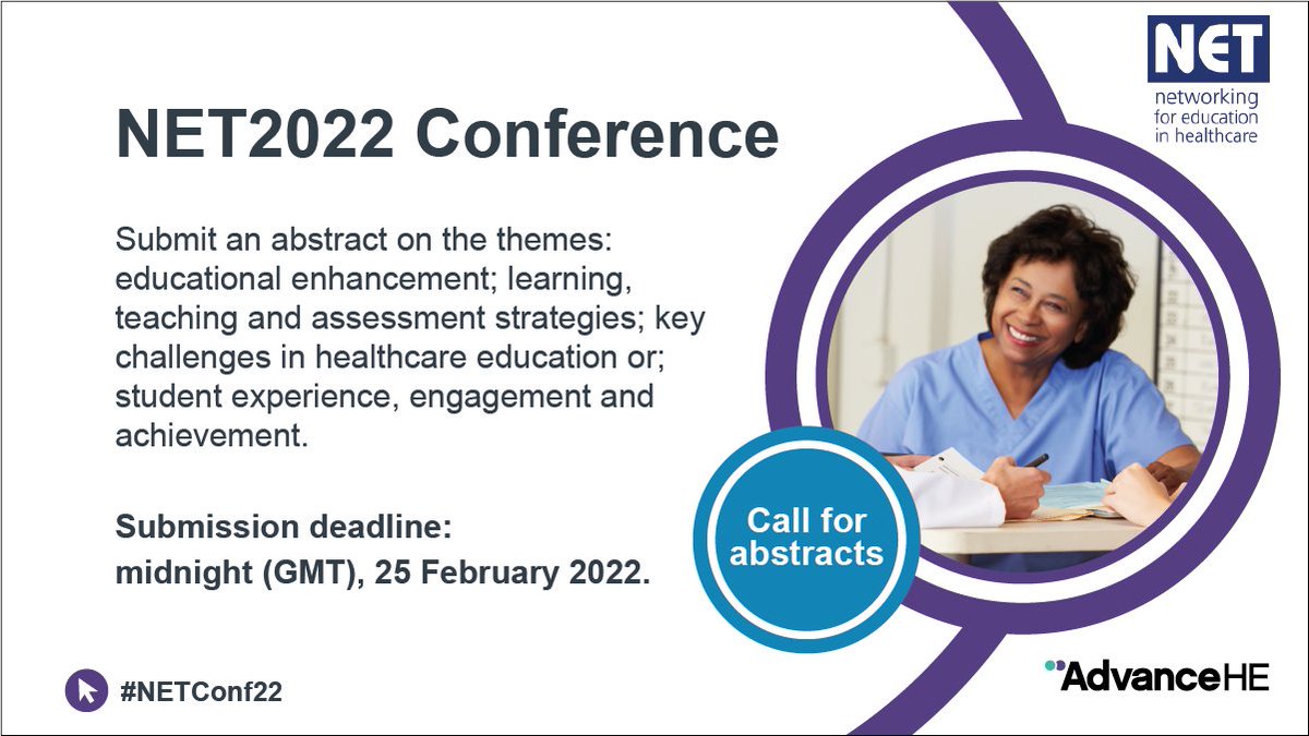 NET2022 Conference - Call for abstracts now open