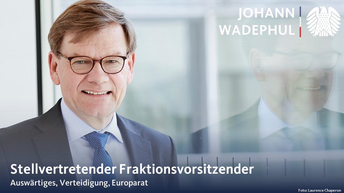 Danke für das Vertrauen! Ich freue mich über die Wahl zum stellvertretenden Fraktionsvorsitzenden der <a href="/cducsubt/">CDU·CSU</a> für die Politikbereiche Auswärtiges, Verteidigung und den Europarat <a href="/coe/">Council of Europe</a>.