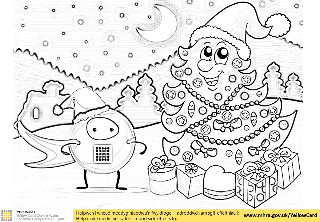 YCCWales's tweet image. 🥳Competition Time!
For your chance to win a £20 Amazon voucher – print off and colour in this Christmas image featuring our @YCCWales mascot. When you’ve finished ask a parent or guardian to tag or DM us a photo of your masterpiece. Be sure to let us know your name and age.
