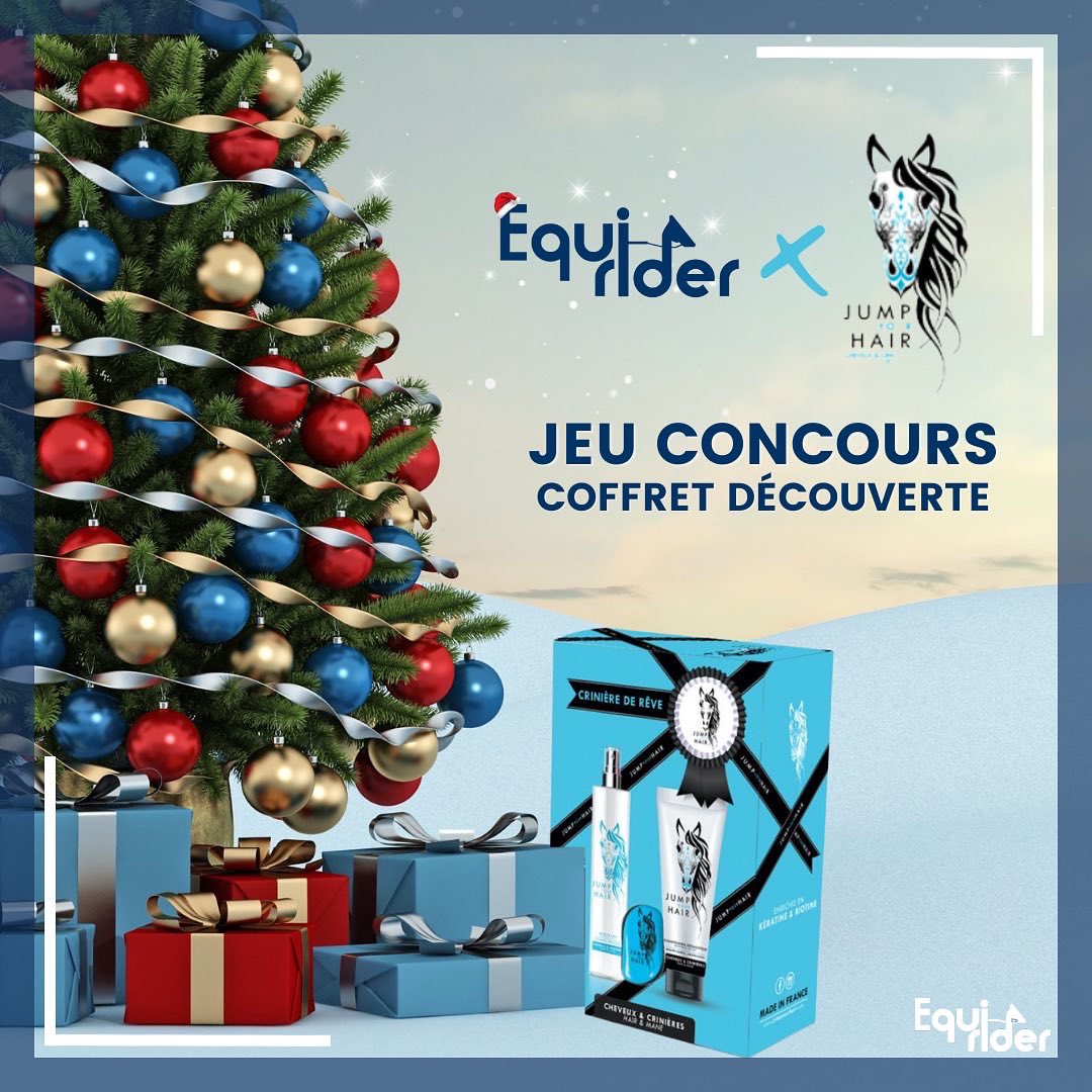 Equirider_'s tweet photo. Calendrier de l’avent Jour 13 🎁
Un jeu concours de Jump Your Hair pour gagner leur coffret découverte 😍
C’est sur notre Instagram 🎄
#CalendrierDeLavent #Noel #noel2021 https://t.co/tXg6bL4g7J