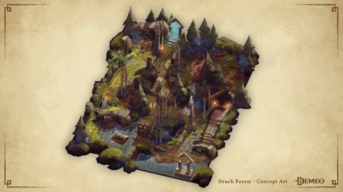 DemeoGame's tweet photo. Only 3 more days until you can enter the Drych Forest. What are you most looking forward to? https://t.co/ZWLIs733Wv