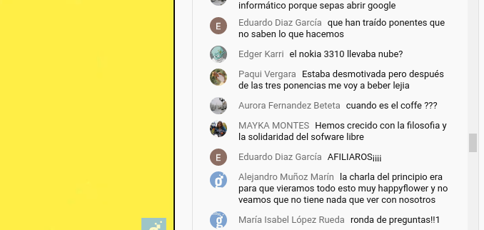 AMachadoJ's tweet photo. 😰 "Estaba demotivada pero después de las 3 ponenciasme voy a beber lejía" uno de tantos comentarios.
110.000€ de encuentro unidireccional, sin comentarios y alejadísimo de la realidad. Aquí todos los comentarios: https://t.co/Z8WxvgvEZs #VuelaGuadalinfo21 #AILsEnLucha https://t.co/kXmru02gou