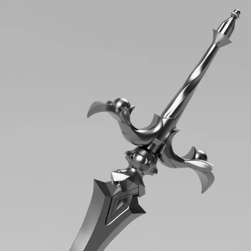 GrandLevi's tweet photo. Sacrificial Sword (Genshin Impact)) https://t.co/7h3gqeVpbd через @cults3d https://t.co/QqPZ75DLp8