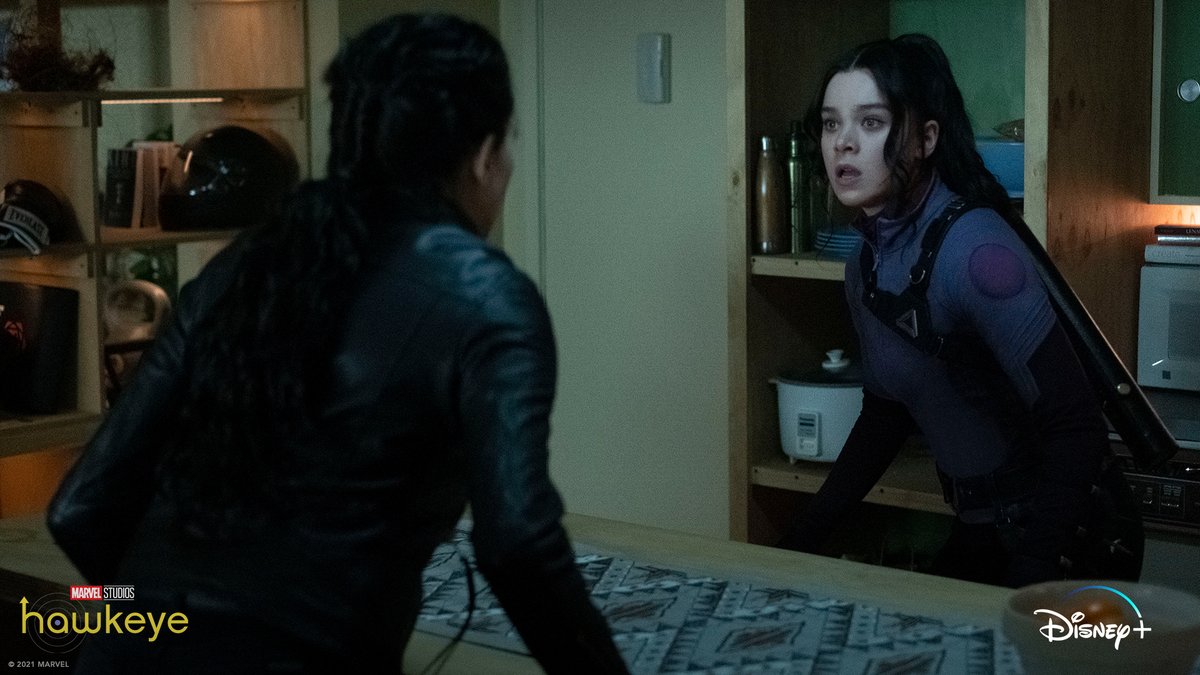 Look who decided to show up this holiday season! Episode four of Marvel Studios’ @HawkeyeOfficial is now streaming on <a href="/DisneyPlus/">Disney+</a>. #YelenaBelova