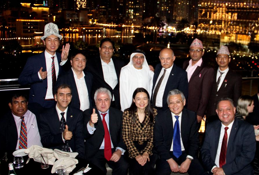 FIDE_chess's tweet photo. Yesterday in Dubai, Asian Chess Federation @Asianchess celebrated its 31st anniversary with a brilliant reception. Our congratulations and wishes of many happy returns of the day! #AsianChess #HBD https://t.co/6BkTLSESSh