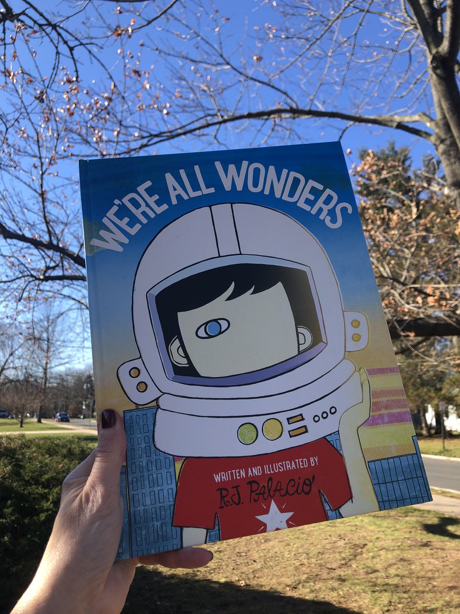 KymHarjes's tweet photo. โLook with kindness and you will always find wonder.โ ๐๐๐ #wonder #wereallwonders #readaloudeveryday https://t.co/qnHbL573sV