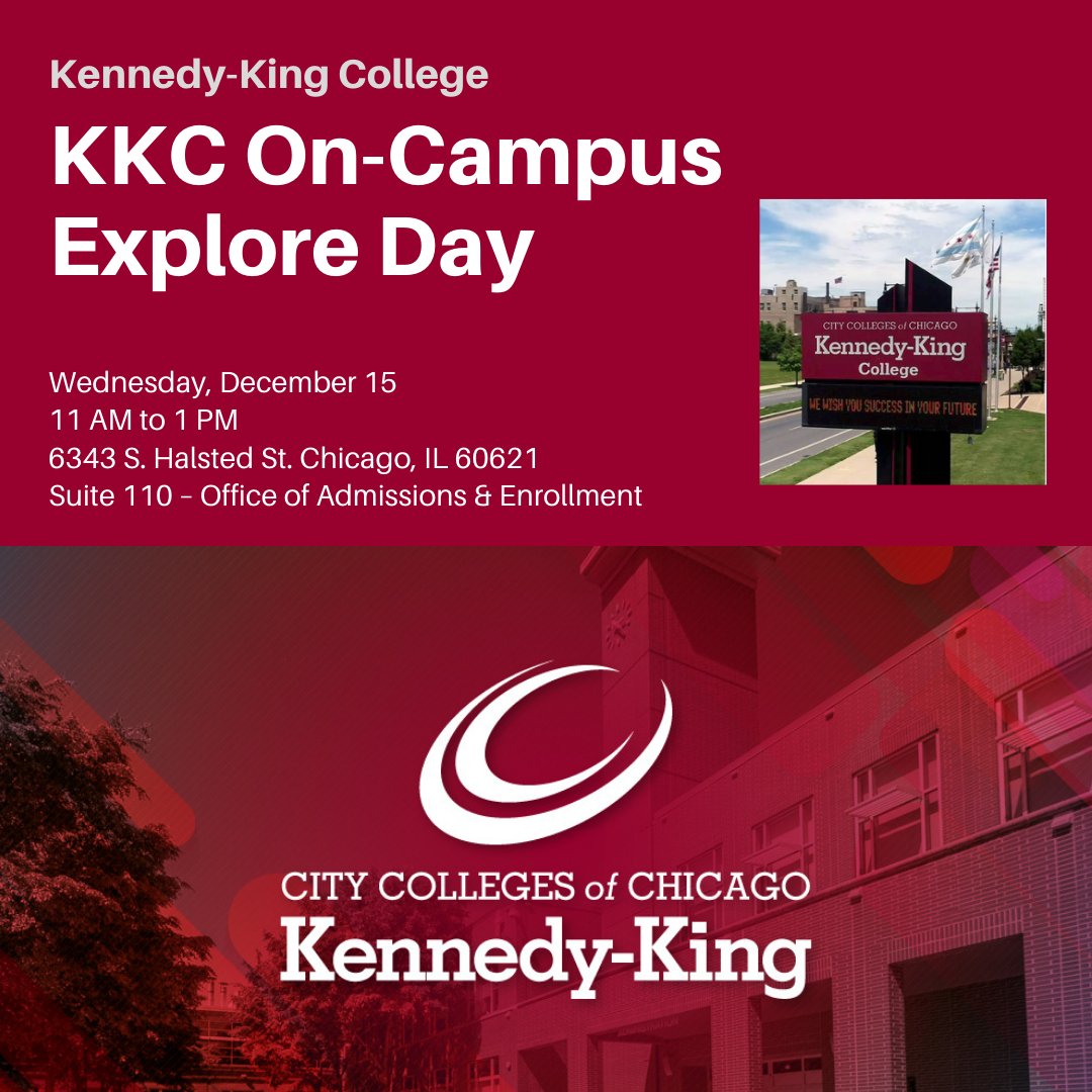 KK_College's tweet photo. Join us for an on-campus ‘Explore Day,’ where you’ll learn more about our campus resources, student life, paying for college (scholarships &amp; financial aid), and much more. For more information and to register visit: https://t.co/E4R1EXnp4d  #DreamBigger #DoGreater #BeHere https://t.co/qKZ4E9YzpS