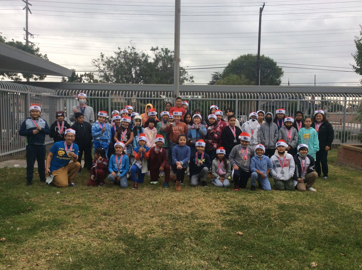 Meairs RunninG Club participated in Run for a Claus on December 11. Congratulations runners!