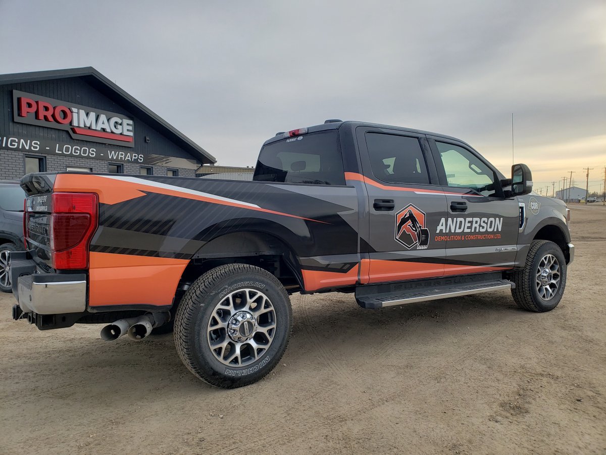 ProimageSigns1's tweet image. Another one for the Anderson fleet #arlonSLX+ #fleetgraphics