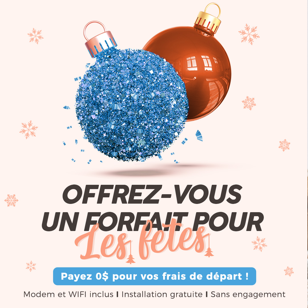 Bravo_Telecom's tweet photo. OFFRE TEMPS DES FÊTES✨
Jusqu'au 31 DÉCEMBRE 😍Offrez-vous internet illimité pour les fêtes !
Payez 0$ pour vos frais de départ !
| Modem et WIFI inclus
| Installation gratuite
| Sans engagement
C'est par ICI 👉👉 : https://t.co/zXuucTBHKb
#bonneannee #Bravotelecom #internet https://t.co/WhDXIw5BU0