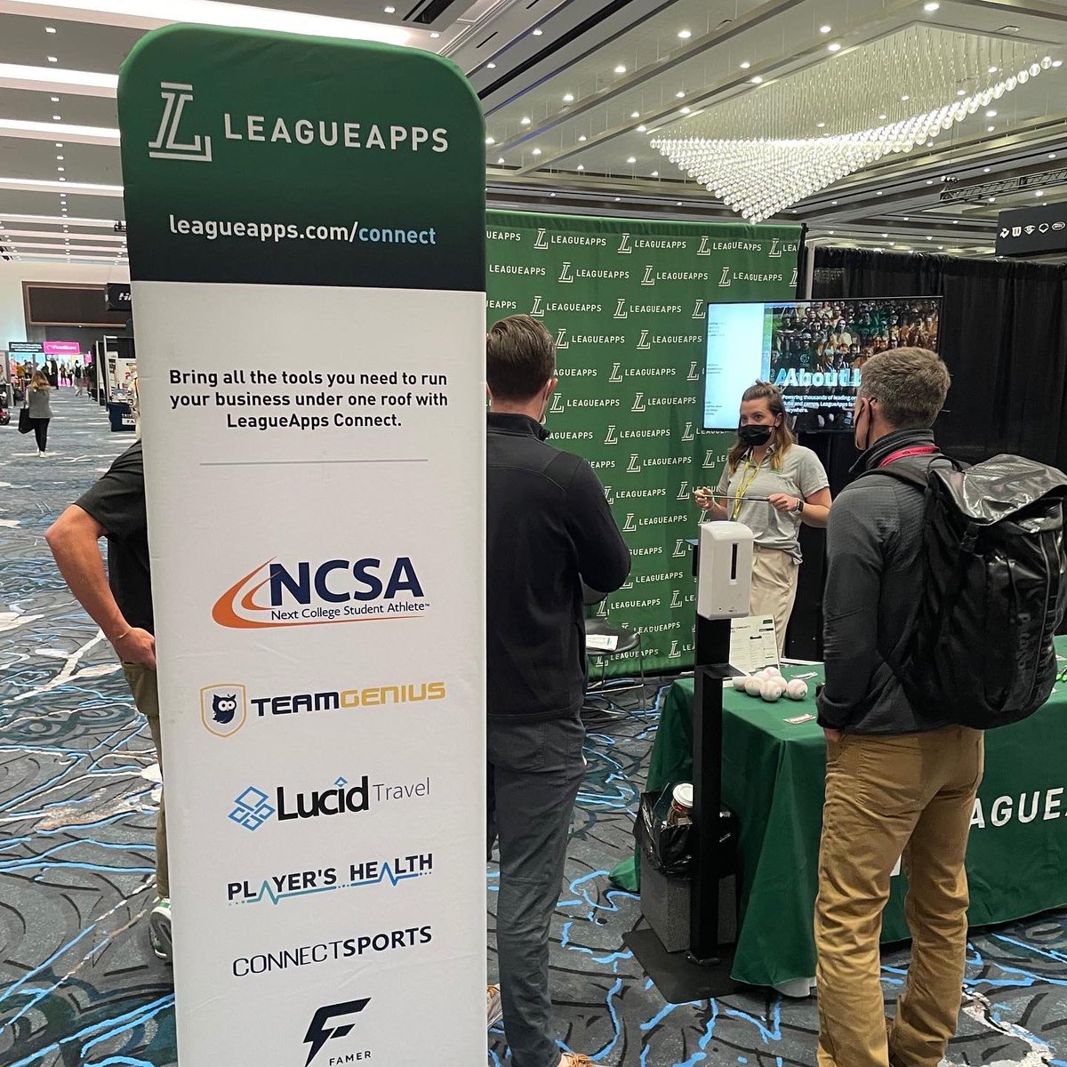 Highlights from the National Fastpitch Coaches Association Convention ✨

TeamGenius is proud to be partners with <a href="/leagueapps/">LeagueApps</a> to help contribute to reigniting passion for the game!