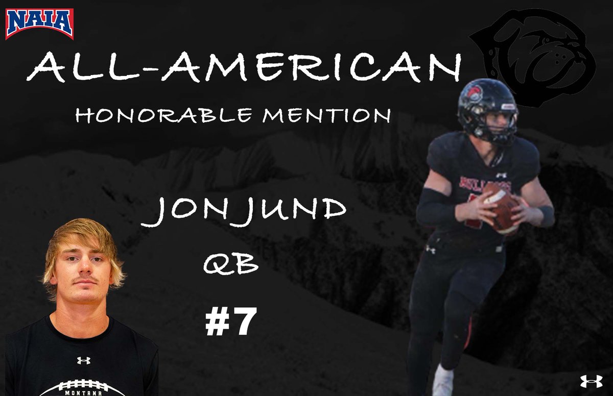 Congrats to quarterback Jon Jund on receiving All-American honors!
#DYD | #PowerOfOne | #GoDawgs