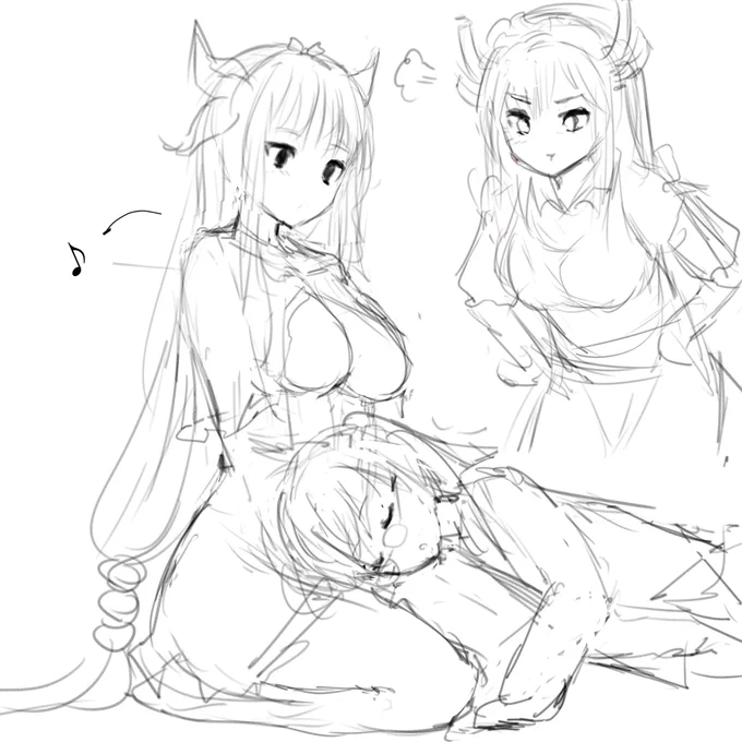 draft  
exhausted kobayashi sleeping on....... 