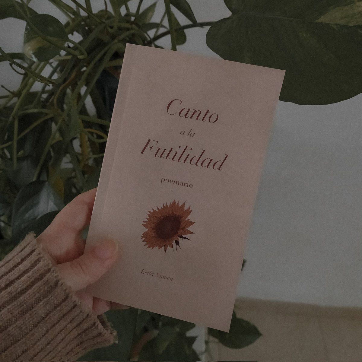 leilanumen's tweet photo. Hola! Quiero recordar por aquí que la primavera pasada publiqué un librito de poesía 😊 Se puede comprar en físico por 6,50€ en Amazon y creo que puede ser un regalo de Navidad bonito y asequible para aquellos que gusten de este tipo de poesía 🌻 
El link está en mi bio 🤍 https://t.co/ecRaLbDpkv