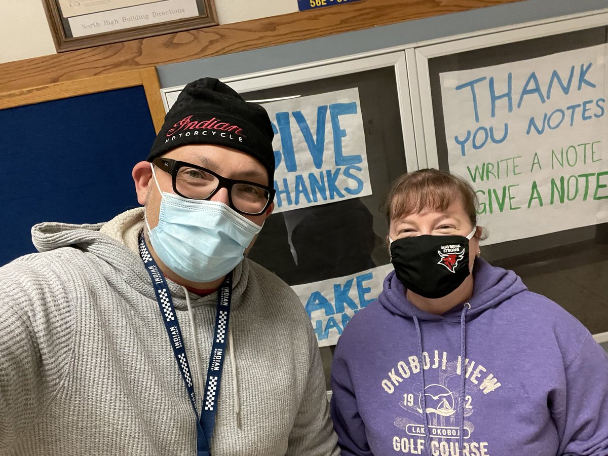 <a href="/RalstonSchools/">Ralston Schools</a> Band teacher Andy Walters with awesome student-leader Liz Hegdahl circa 2002. Fast forward 20 years, and it’s me with MASTER TEACHER @EPrusha <a href="/OPS_NorthHigh/">North High School</a> <a href="/OmahaPubSchool/">Omaha Public Schools</a>.  Could not be more proud of this awesome educator!  #Vup #circleoflife