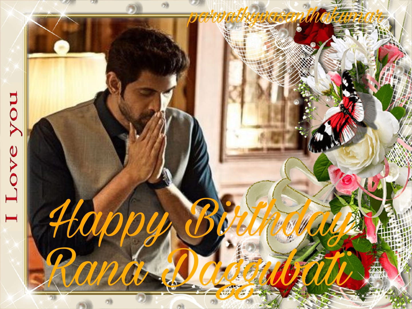 Happy birthday
Rana daggubati   