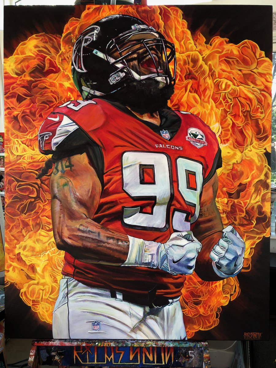 richesson's tweet image. Hey I've been a doing portraits for athletes since 2005. You can see more of my work on IG @richesson ... All of these pieces were commissioned by the athletes for their personal collections.