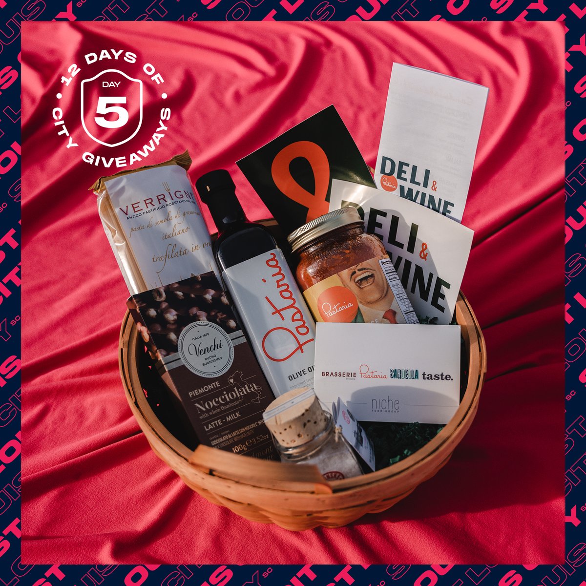 stlCITYsc's tweet image. 'Tis the season to let @GerardFCraft do the cooking 🍝🍷 Retweet for a chance to win this @PastariaSTL pasta gift pack and $100 gift card to any @nichefoodgroup restaurant! 🤤