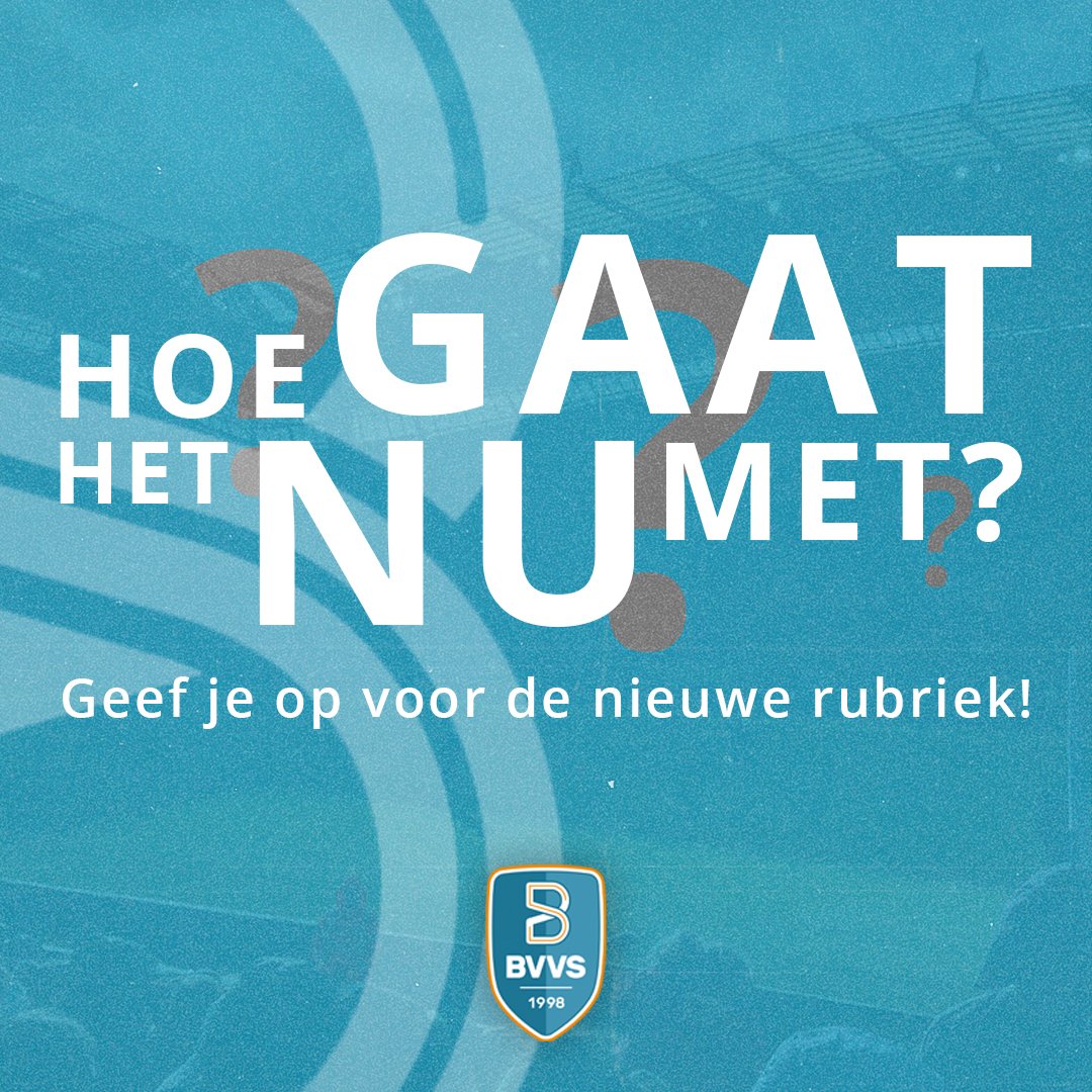 Dé nieuwe maandelijks terugkerend rubriek van de BVVS: ‘Hoe gaat het nu met’. Interesse, schrijf je nu in via de onderstaande link!👇

bit.ly/hoegaathetnumet