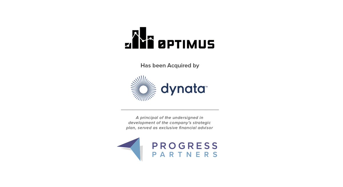 bretbrase's tweet photo. Congratulations to @stranter and the @Be0ptimus team on joining @DynataGlobal. We're thrilled to have been your exclusive financial advisor on this transaction. The acquisition makes Dynata's first-party data immediately more actionable! https://t.co/GaLkVT9beC