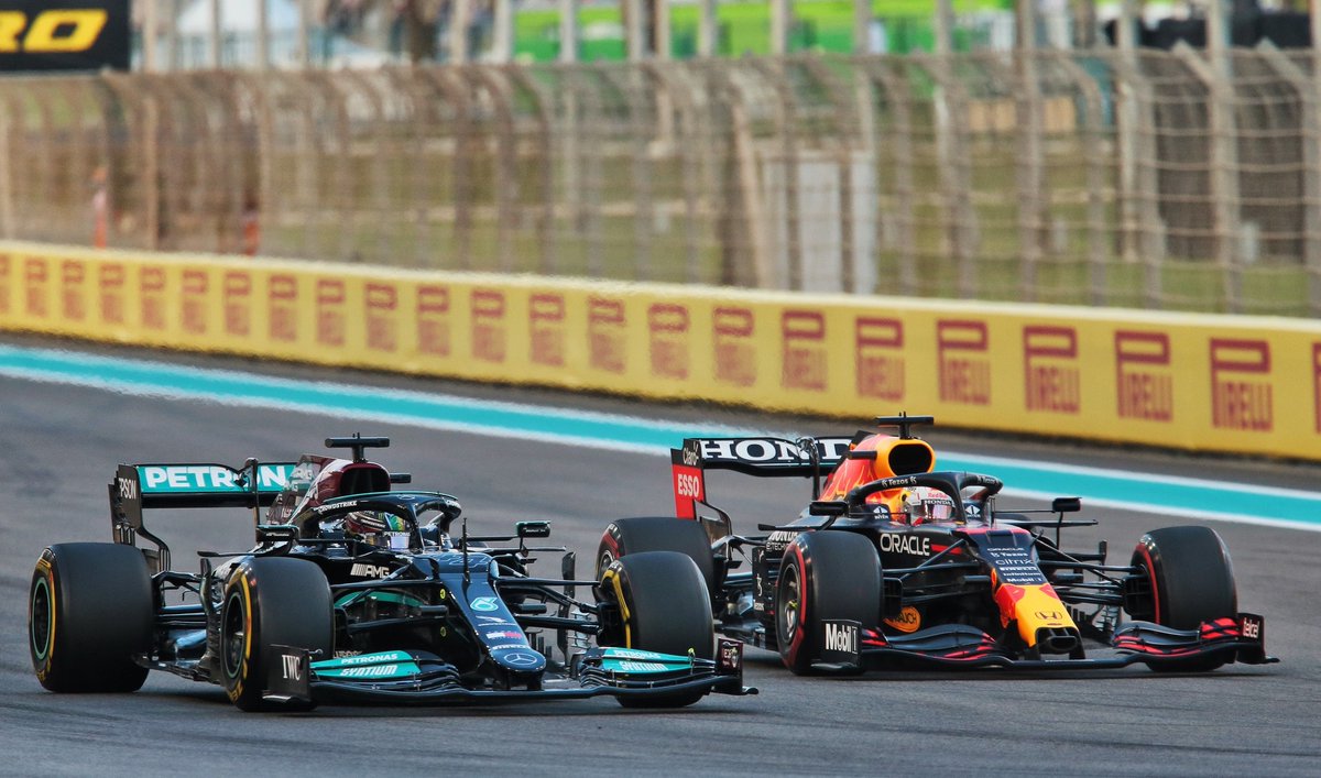 Arn_K90's tweet photo. What an emotional rollercoaster of a race it's been. 😵‍💫
Congrats Max who is a deserving champion, his stats over the season show it. 👏
Ofc, the outcome is painful, disappointing to me but I'm so proud of you @LewisHamilton ! 🙂🙏#TeamLH #AbuDhabiGP #F1 https://t.co/A8qS8Vo9R7