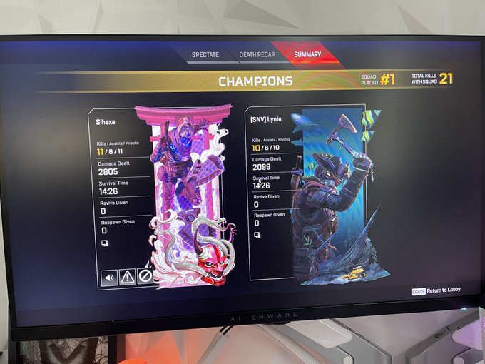 I just woke up, it was my first game lol it&rsquo;s way early to be this sweaty rn https://t.co/IExnsdwP8J