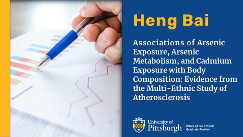 <a href="/PittPubHealth/">Pitt Public Health</a> <a href="/PittEOH/">PITT EOH</a> PhD student Heng Bai defends their dissertation today!
calendar.pitt.edu/event/disserta…