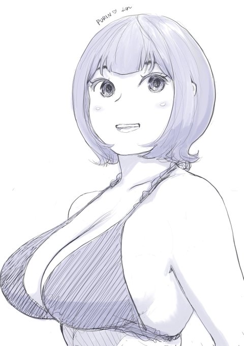 間近で見る巨チチ。
#女主任・岸見栄子 