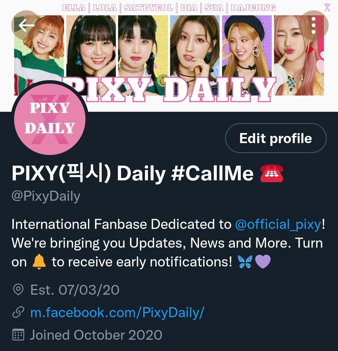 PixyDaily's tweet photo. New Layout!! ✨💕
#PIXY #픽시 #CallMe ☎️ https://t.co/PGXm0abyqe