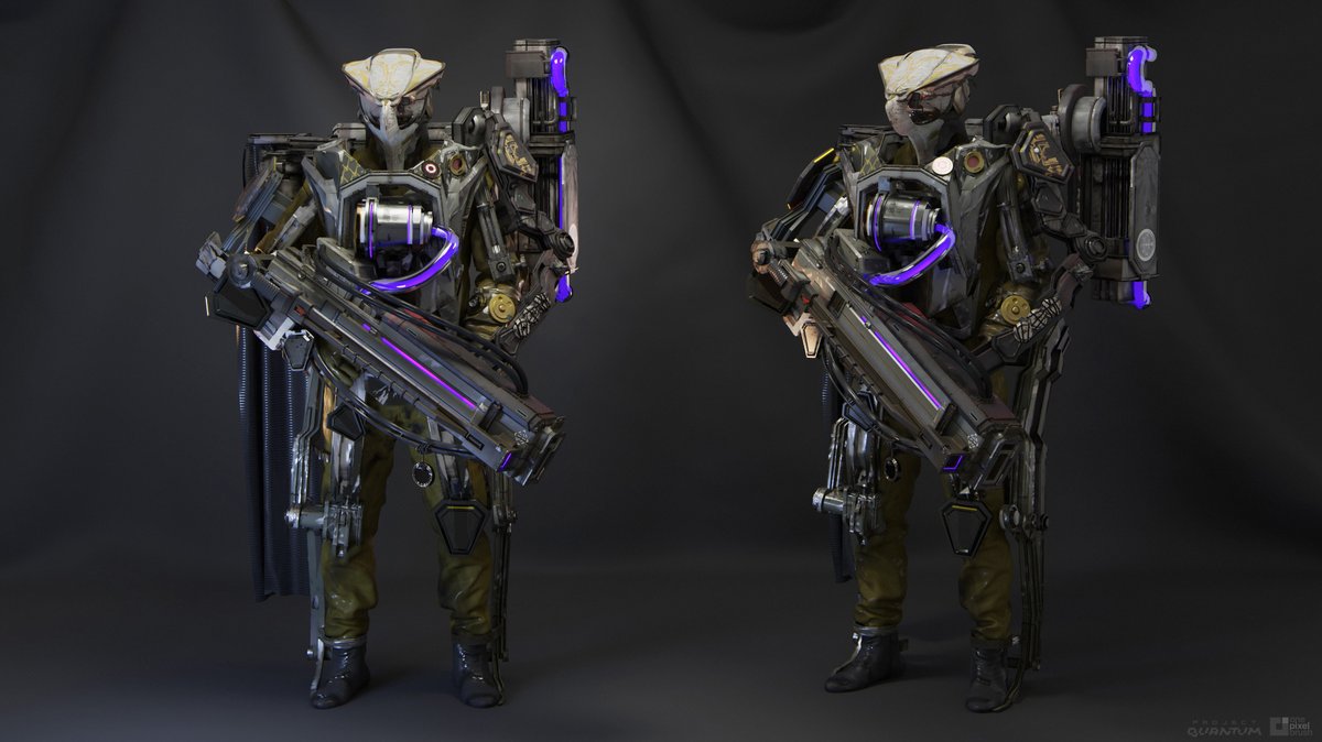 Another epic seeker design made for @projectquantum_!😎 Work by @formseeker14. Art direction by <a href="/RadoMarkovic1/">Rado Markovic</a> 

#conceptart #gameart #cryptogame #CryptoGems