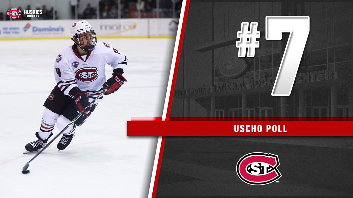 SCSUHuskies_MH's tweet image. #️⃣7️⃣ - @USCHO Poll 

#GoHuskies | #HuskyHockey 🏒