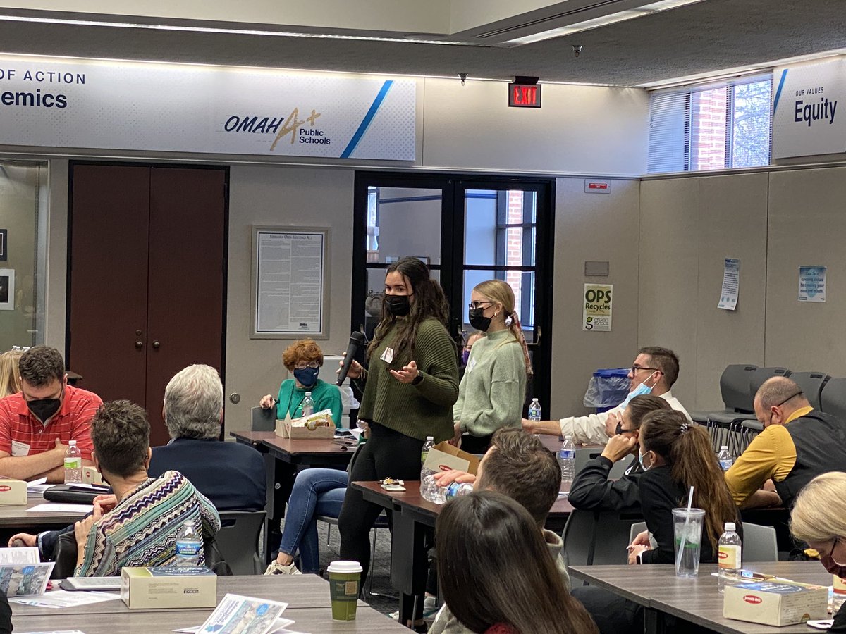 drasmussen43's tweet photo. Business, Marketing, and Management Partner Luncheon today. Two outstanding Bulldog students M. King and M. Roberts here to share their interests with our future community partners. #WeAreBurke https://t.co/1BBxLa2yfd