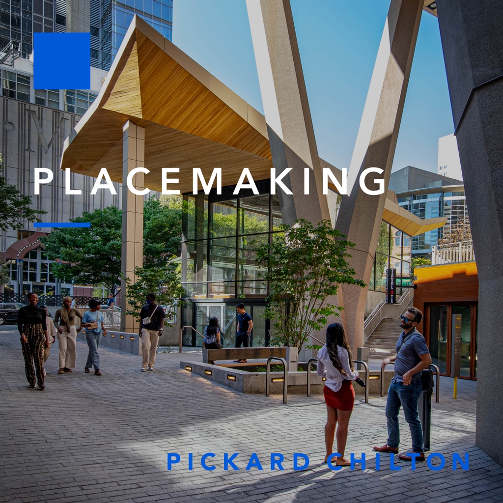 Placemaking begins with the creation of a dynamic center that supports a diversity of uses, activities, and exchanges. It is envisioned as a place where people freely and openly congregate to enjoy a moment together. 

pickardchilton.com/latest/insight…

Photo Credit: David Sundberg/Esto
