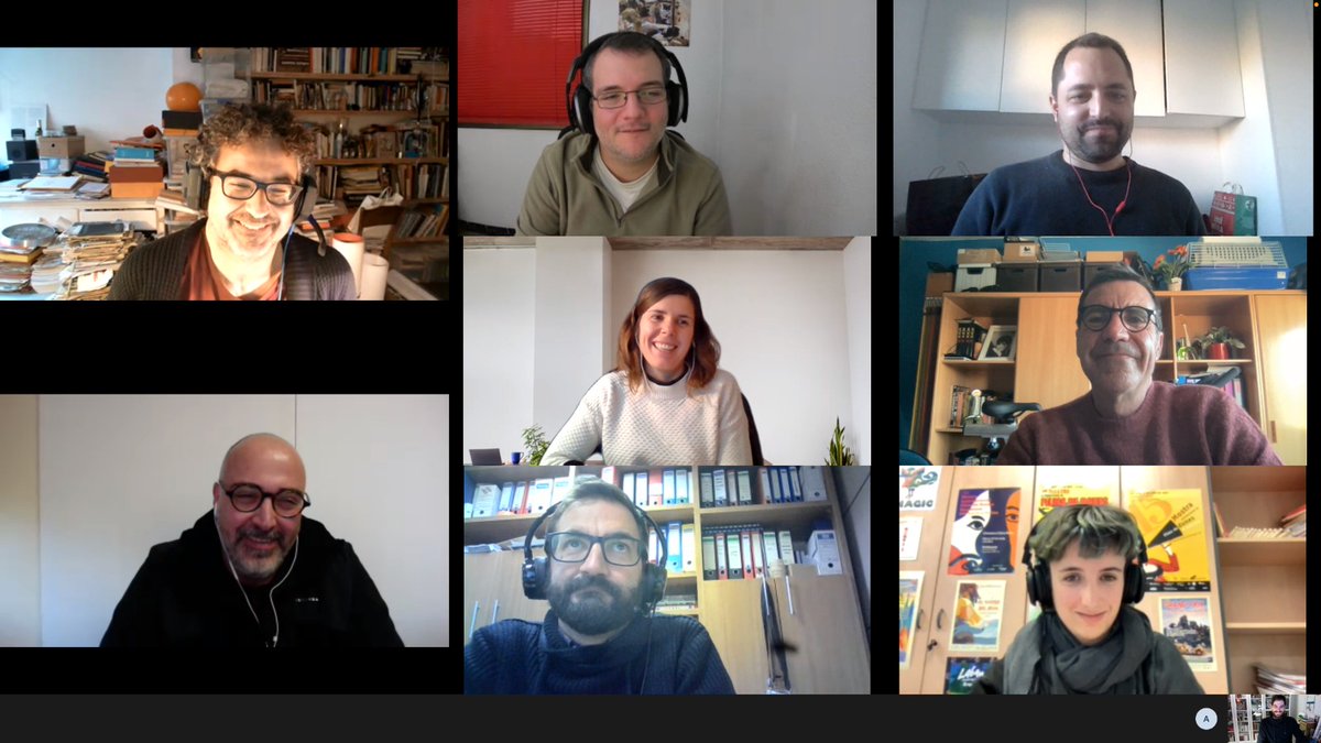 I una nova sessió de treball sobre l'estudi d impacte dels festivals de cinema a Catalunya amb <a href="/mostfestival/">Most Festival</a>, <a href="/terrorMolins/">TerrorMolins</a>, @CerdanyaFF, @GalacticatCine, <a href="/suncinefest/">🔆 SUNCINE</a> , <a href="/MostraDones/">Mostra Internacional de Films de Dones de Bcn</a> , <a href="/inclusfestival/">Festival Inclús</a>. Amb el suport de <a href="/CulturaDIBA/">Cultura Diputació Barcelona</a> <a href="/llenguacatalana/">Política Lingüística</a>  <a href="/Eurecat_news/">Eurecat</a> i <a href="/OPA_UPF/">OPA</a>