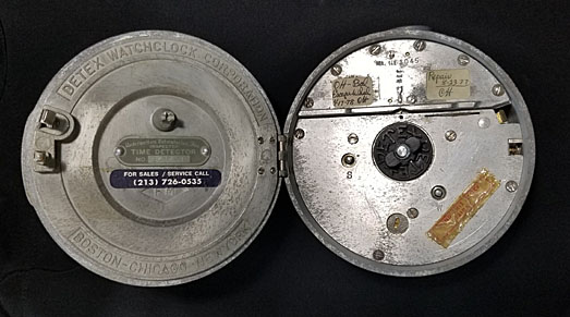 AlmanacAntiques's tweet photo. The increase use of #electronic #security #systems led the largest U.S. manufacturer of #watchclocks, #Detex, to discontinue production of their mechanical watchclocks on December 31, 2011. Learn more. https://t.co/yRzyKVRAUA https://t.co/tJNYOggbXY