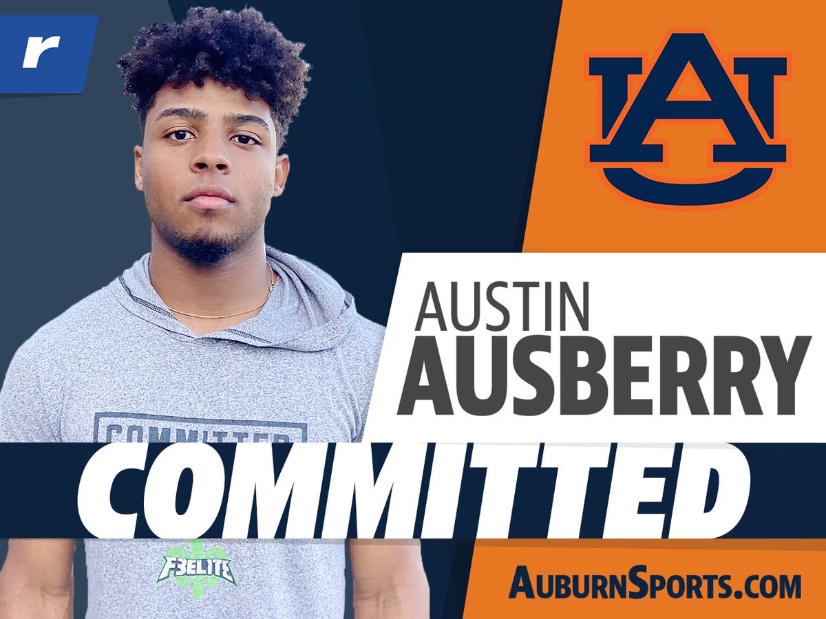 What a wild 72 hours it has been for Austin Ausberry who captured a Division II state championship, made one last official visit + finalized his decision

How #Auburn won out for the Rivals100 DB from Louisiana: n.rivals.com/news/auburn-ed…