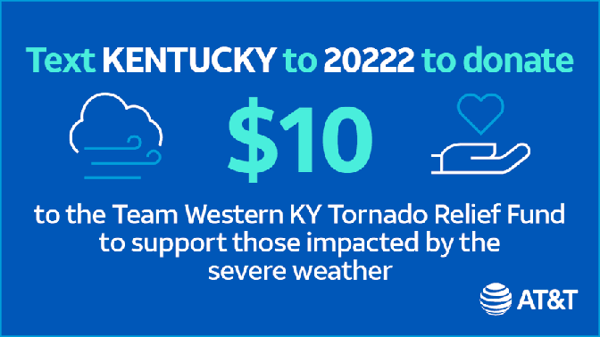 AT&amp;T announces text to donate  wnky.com/att-announces-… 

#Becauselocalmatters