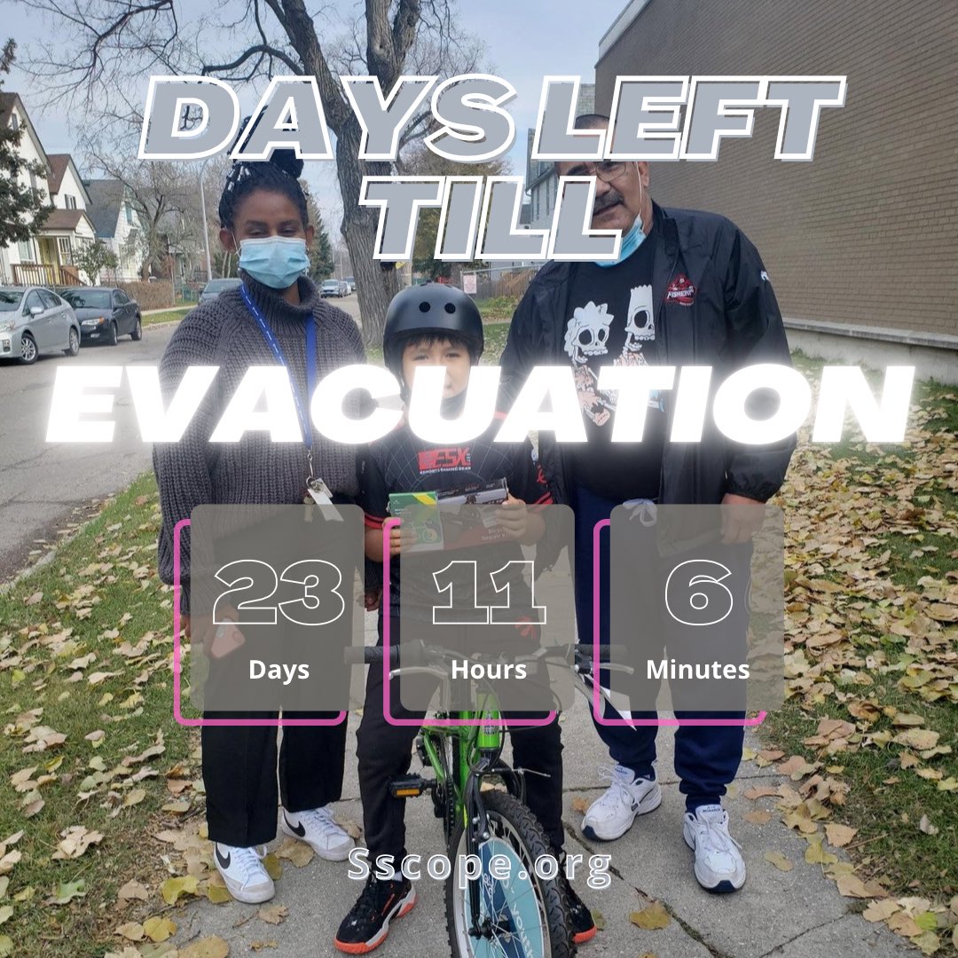 sscopeinc's tweet photo. 23 days left till the set evacuation date. Although there are a lot of rumours circling around, we want to make it clear that we are NOT abandoning anyone or closing down. https://t.co/nbicVDWHUs