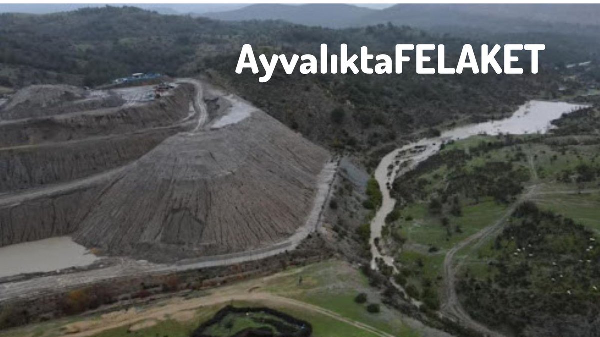 Önce #Giresun, şimdi de #Ayvalık 
Bize yaşamı zehir ettiler 
#AyvalıktaFelaket