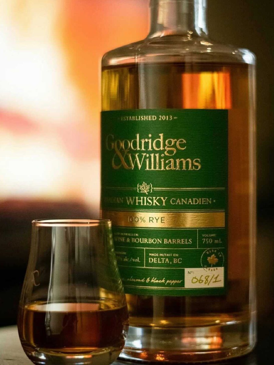 Our 100% Rye Whisky is made with the finest quality rye and finished using both bourbon and red wine barrels, which gives it sweet notes of butterscotch with subtle hints of spice. It would pair perfectly with some venison or lamb alongside roasted seasonal root vegetables.