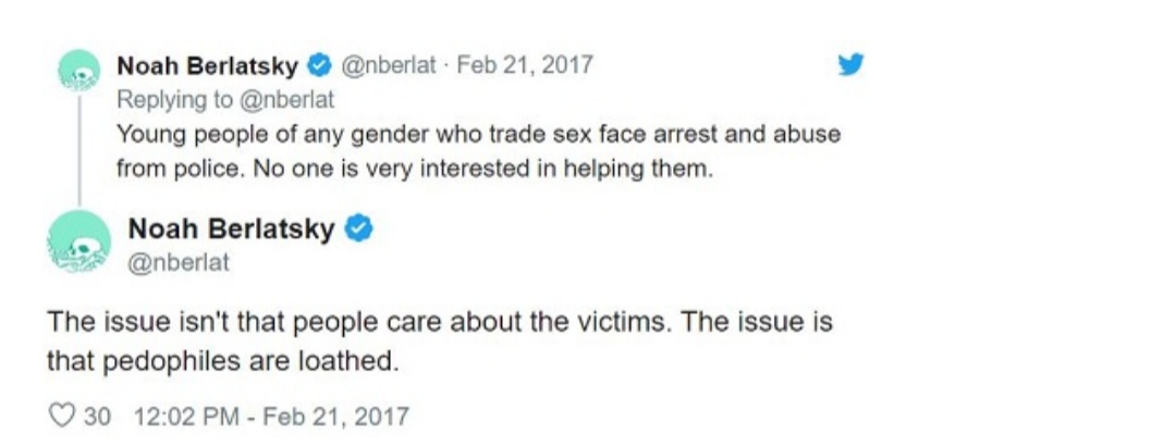 KatarinaHill2's tweet photo. @Independent I wonder why Noah keeps tweeting after I've seen some of the things he's said in the past https://t.co/RCQPl5MQAT
