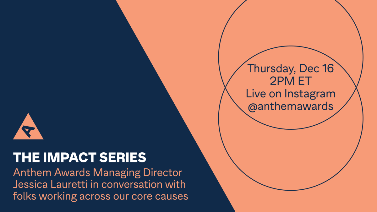 anthemawards's tweet photo. Founder &amp; CEO of @BridgingV, @RajivSJoshi, is our featured guest on the second episode of our newest live series with @LaurettiJessica! Join us at https://t.co/eXtjbXSVaY this Thursday to see why business leaders need to drive climate action, key takeaways from COP26 &amp; more! https://t.co/a2UiCv7nV8