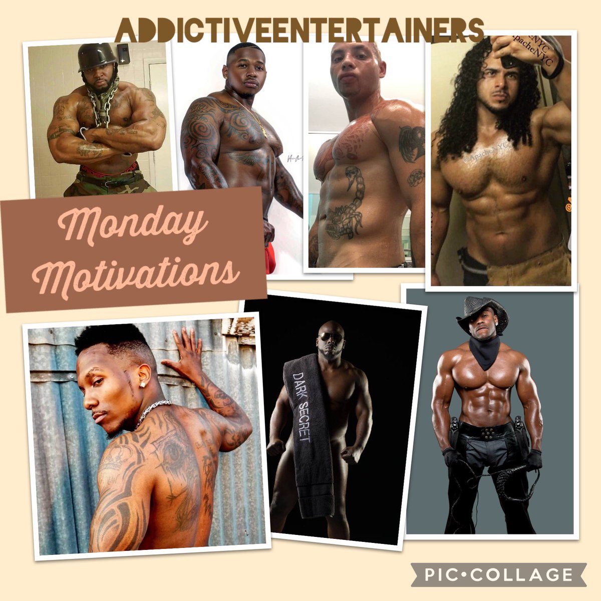 addictivestrip's tweet photo. Happy Monday!!! Here’s some Midday Motivation!!! #mancrushmonday #motivationmonday #eyecandy #addictivestrippers #addictiveentertainers #sooaddicktive https://t.co/9rkUzf5efl