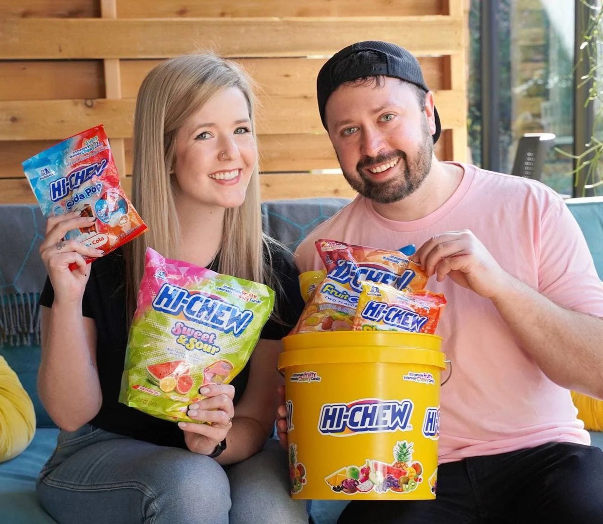 HiChew's tweet photo. It’s Day 8 of our #12DaysofHICHEW!
@brittanyplaysofficial + @sgc_shane want ‘CHEW to win big this holiday season ✨ Head to our Instagram now! https://t.co/MNlof8ykgB